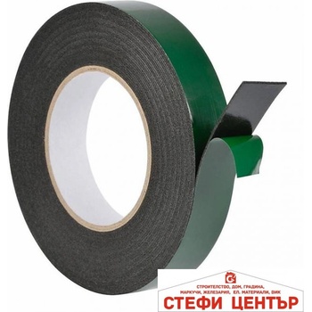 Paolo Двойнолепящо черно тиксо - 20мм х 5м (181931)