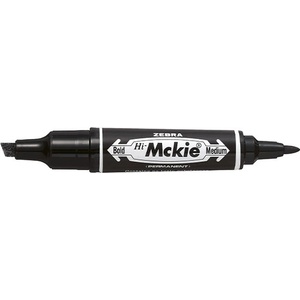 Zebra Алкохолен маркер с два края ZEBRA Hi-Mckie 2, 0-4, 0 mm черен 50251 (50251)