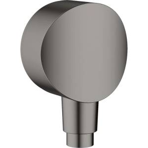 Hansgrohe Fixfit - Душ рамо S с възвратен клапан, полиран черен хром 26453340 (26453340)