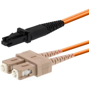 Brand-Rex Оптична корда BrandRex, 1m, 50/125 MM, MT-RJ - SC duplex connectors (HOPMJ050010SC202)