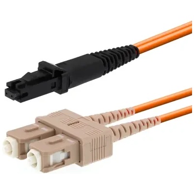 Brand-Rex Оптична корда BrandRex, 1m, 50/125 MM, MT-RJ - SC duplex connectors (HOPMJ050010SC202)