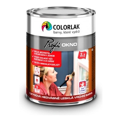 COLORLAK profi okno s2082 6003 slonová kost 0,6 L