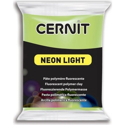 Cernit NEON LIGHT Polymérová hmota s neónovým vzhľadom neón zelená 56 g