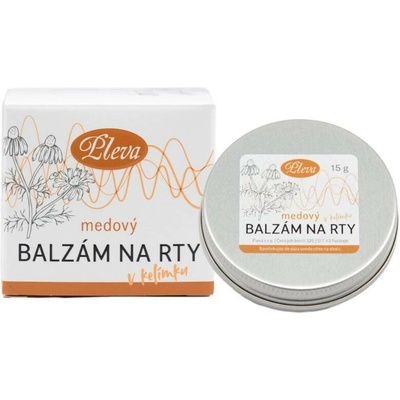 Pleva Medový balzam na pery v kelímku 15 g