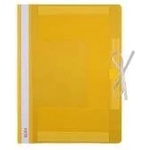 Biurfol Plastic folded briefcase A4 yellow Biurfol