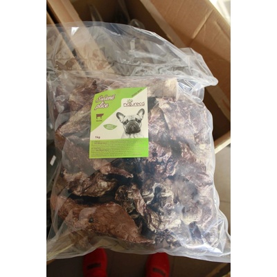 Natureca Hovädzie pľúca sušené menšie kúsky 6 x 1 kg