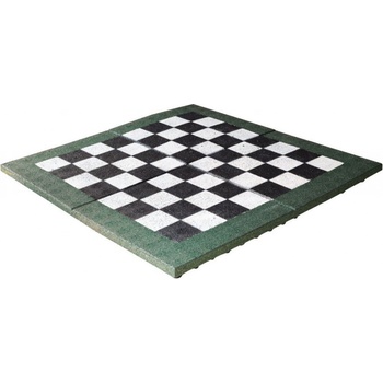 Gutta šachovnice maxi gumová dlažba 400 x 400 cm