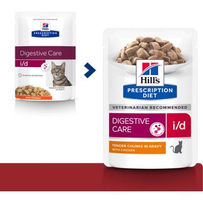 HILL'S PD Prescription Diet Feline i/d 85 g with chicken