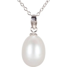 JwL Luxury Pearls Přívěsek s pravou bílou perlou JL0437