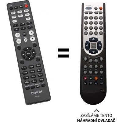 Dálkový ovladač Predátor Denon RC-1222