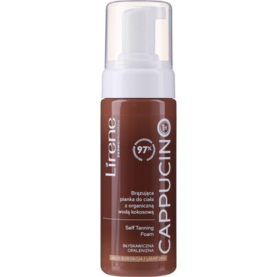 Lirene bronzující tělová pěna Cappucino 150 ml