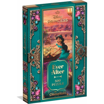 Clementoni Disney princezny Na věky Jasmína 500 dielov