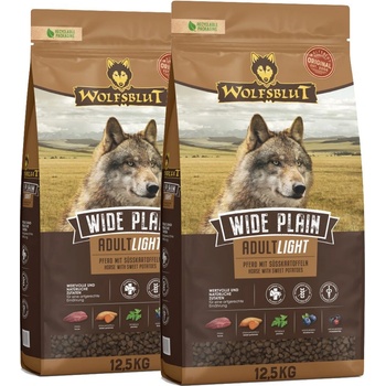 Wolfsblut Широк Плосък Светъл 2 x 12, 5 кг