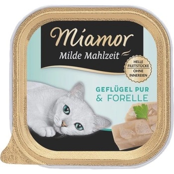 Miamor Milde Mahlzeit птиче месо и пъстърва 100 г