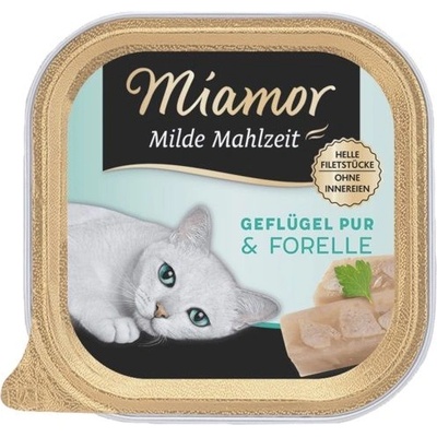 Miamor Milde Mahlzeit птиче месо и пъстърва 100 г