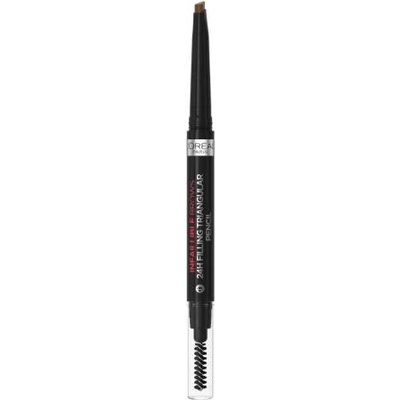 L'Oréal Infaillible Brows 24H Filling Triangular Pencil водоустойчив молив за вежди цвят кафява