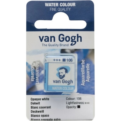 Van Gogh Akvarelová barva v půlpánvičce 701 Ivory Black