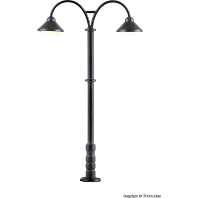 Viessmann H0 Oblouková lampa dvojitá, LED teple bílá 6109