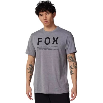 Fox Non Stop SS Tech Tee Heather Graphite