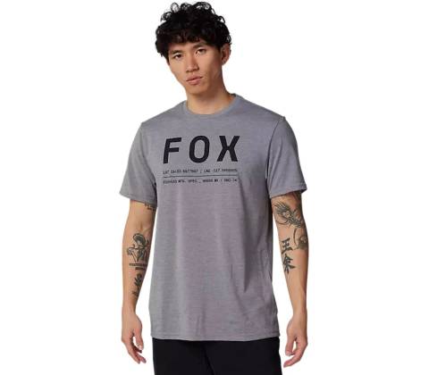 Fox Non Stop SS Tech Tee Heather Graphite