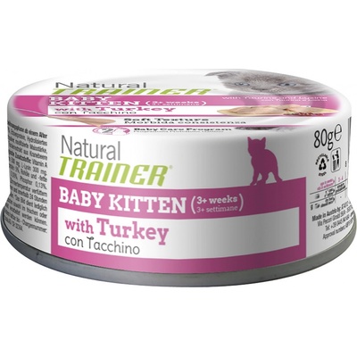 Natural Trainer cat baby kitten morka 80 g