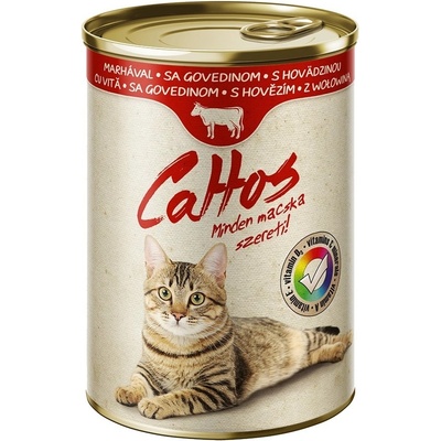 Cattos Cat with Beef 415 g