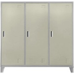 Carmen Метален шкаф Carmen CR-1605-3 JZ - сив / бежов (3580179_92) - xmall