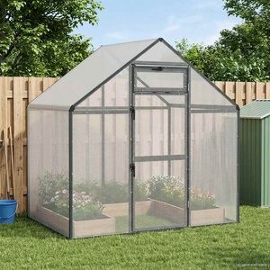vidaXL Клетка за птици Антрацит 181, 5 x 112 x 173, 5 см (42036856)
