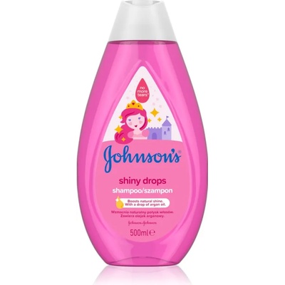 Johnson's Shiny Drops нежен шампоан за деца 500ml