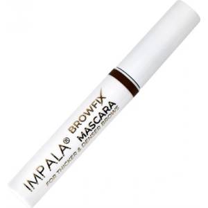 IMPALA Cosmetics IMPALA BrowFix Mascara - Дълготрайна спирала за фиксиране, оцветяване и подхранване на веждите