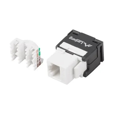 Lanberg Конектор, Lanberg keystone toolless module RJ45 180° UTP CAT. 5e (KSU5-2000)