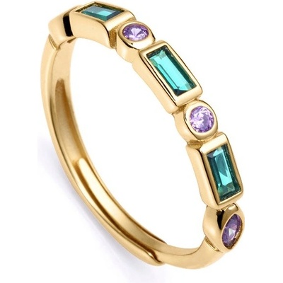 Viceroy pozlacený prsten se zirkony 9120A0