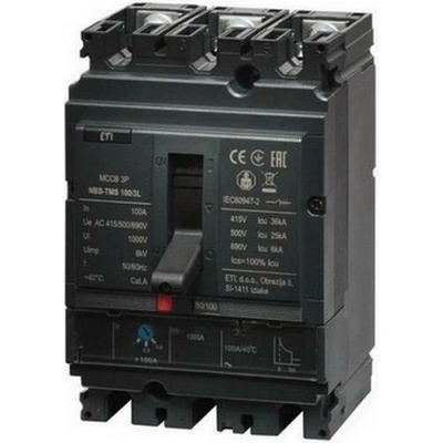 ETI NBS-TMS 100/3L 100A 3P 004673007