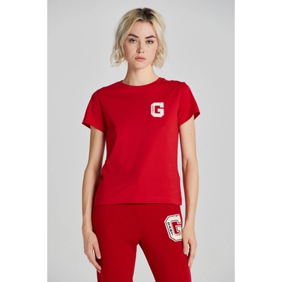 Gant REG G SS C NECK T SHIRT červená