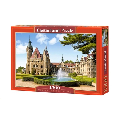 Castorland Moszna Castle, Poland 1500 pcs Пъзел 1500 броя Сгради (C-150670-2)