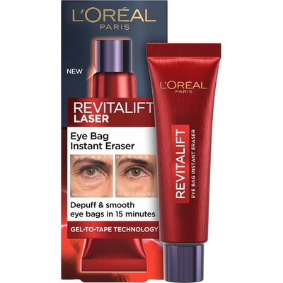 L'Oréal L'Oréal Revitalift Laser Околоочен гел Eye Bag Instant Eraser, 15 ml