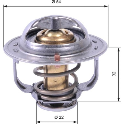 Termostat, chladivo GATES TH42589G1