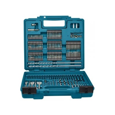 Makita Комплект свредла и битове makita 256 броя в пластмасов куфар e-11689 (e-11689)