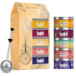 Kusmi Tea Подаръчен комплект чай HERBAL TEAS, 5 x 20 g кутия + инфузер, Kusmi Tea (KUSMI21334A1151)