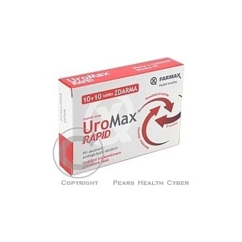 Uromax Rapid 10+10 tabliet
