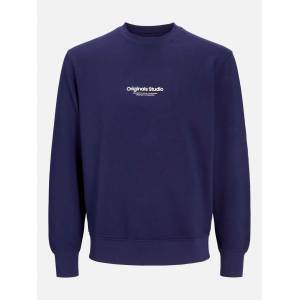 JACK & JONES Блуза Jack and Jones Jorvester Crew Sweatshirt - Ocean Cavern