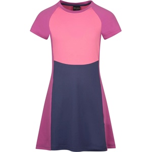 Trollkids Детска рокля Trollkids Girl's Senja Dress - Violet Blue / Mallow Pink - размер 128 (EU) (701-3616-0316)