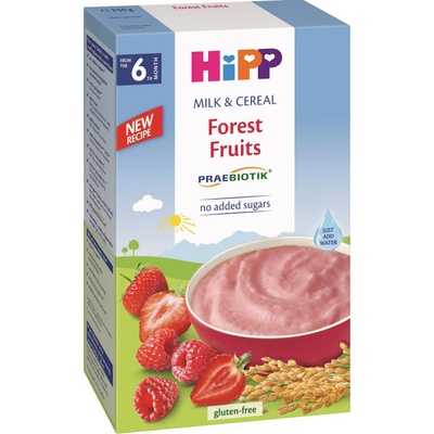 Hipp Инстантна млечна каша с пребиотик Hipp - Горски плодове, 250 g (3221)