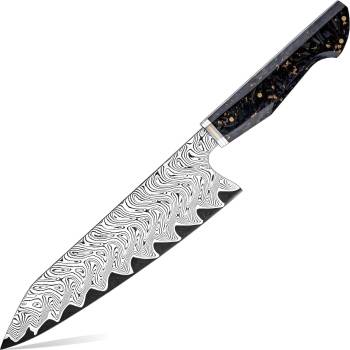 HARAHU Дамаски кухненски нож TA-35184 - Chef / Черен KP35184 (TA-35184)