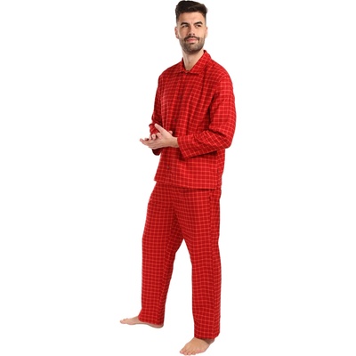 Calvin Klein Мъжка пижама Calvin Klein червена Calvin Klein | Cherven Mnogotsveten | МЪЖЕ | M