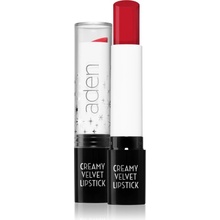 Aden Cosmetics Creamy Velvet Lipstick krémový rúž 08 Scarlett Heart 3 g