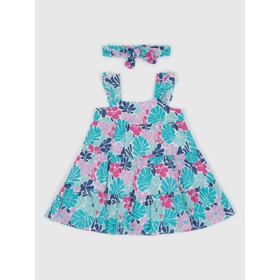 GAP Бебешка цветна рокля с лента за глава GAP GAP | Sin | Момичешки | 50-62