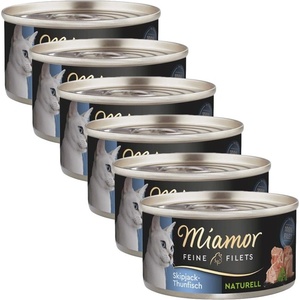 Miamor Feine Filets Naturell тонзон 6 x 80 г
