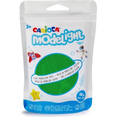 Carioca Modelovací hmota Modelight 50g Zelená