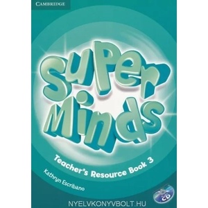 Super Minds Level 3 Teacher's Resource Book with Audio CD | Kathryn Escribano (2012)
